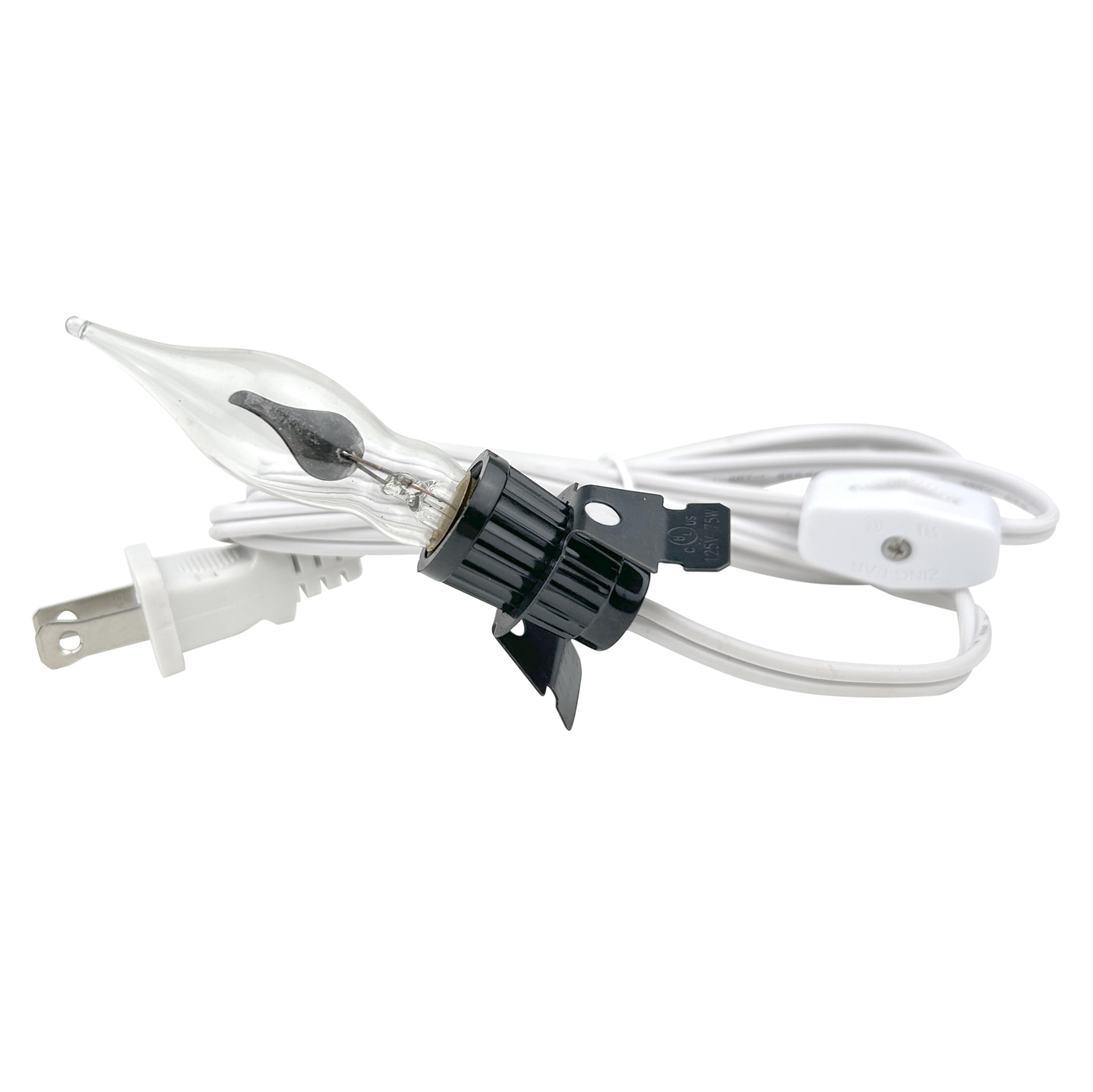 National Artcraft 6 ft Replacement Lamp Cord with Clip-in Style